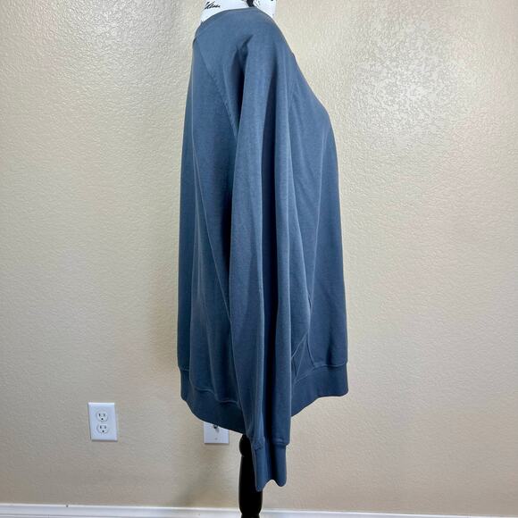 Rebellious One  gray women Good Vibes Sweatshirt Juniors size XL Casual academia - Picture 10 of 14